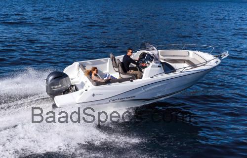 Jeanneau Cap Camarat 6.5 CC tekniske specifikationer 